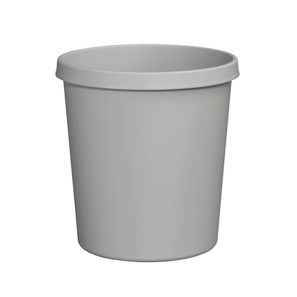 Artikelbild 2 für helit Papierkorb 18,0 l lichtgrau, 1 St., Artikelnummer 684167