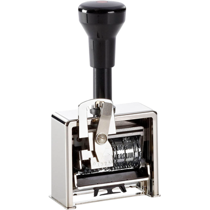 Artikelbild 2 für REINER Paginierstempel Modell 9 selbstfärbend schwarz ohne Logo, 1 St., Artikelnummer 717924