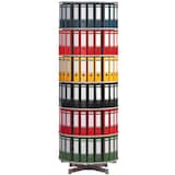 Artikelbild 1 für reef Ordnerdrehsäule hellgrau bis zu 144 Ordner, Komplett drehbar, H: 228,0 cm, Artikelnummer 167460