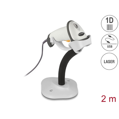 Artikelbild 2 für DeLOCK Laser-Barcodescanner, Artikelnummer 886244