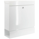 Artikelbild 1 für BURG WÄCHTER Briefkasten SEATTLE 848 42040 weiß mit Zeitungsfach, Artikelnummer 114849