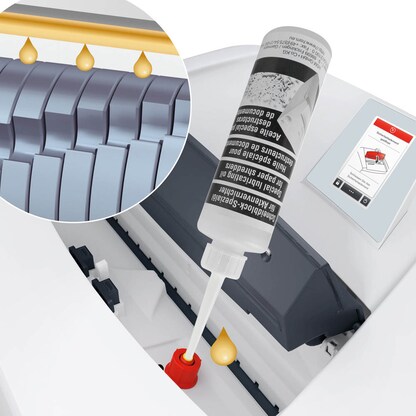 Artikelbild 8 für HSM SECURIO P36i Aktenvernichter mit Partikelschnitt P-4, 4,5 x 30 mm, bis 29 Blatt, weiß, Artikelnummer 307672