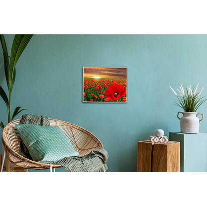 Artikelbild 2 für PRACHT® Creatives Diamond Painting Mohnblumen mehrfarbig, Artikelnummer 226096