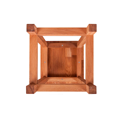 Artikelbild 6 für Garden Pleasure Pflanzenständer MAX Holz braun quadratisch 30,0 x 60,0 cm, 1 St., Artikelnummer 285314