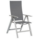 Artikelbild 1 für Sunny Smart® Klappstuhl mit Armlehnen Concept silber/schwarz, Metall, 1 St., Artikelnummer 308498