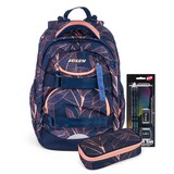 Artikelbild 1 für JOLLY Schulrucksack Next Gen Kunstfaser blau/rosa, Artikelnummer 301057