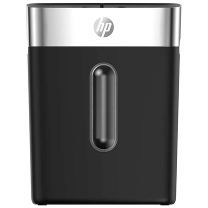 Artikelbild 5 für AKTION: HP OneShred 8CC Aktenvernichter mit Partikelschnitt P-4, 5 x 18 mm, bis 8 Blatt, schwarz, silber, Artikelnummer 539548