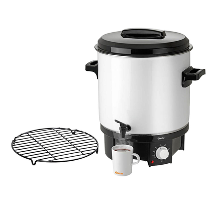 Artikelbild für Bartscher Einkochautomat Glühweintopf GE 28 silber 28,0 l 1800 W, Artikelnummer 426241