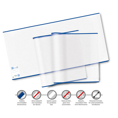 Artikelbild 7 für HERMA Buchumschlag Hermäx transparent 44,0 x 24,0 cm, Artikelnummer 608297
