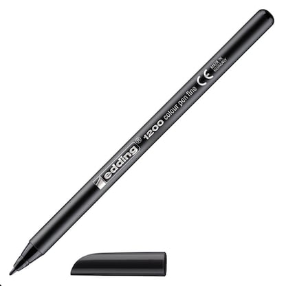 Artikelbild 2 für edding 1200 Filzstifte schwarz, 10 St., Artikelnummer 311084