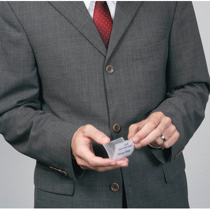 Artikelbild 2 für DURABLE Click Fold Namensschilder mit Clip 9,0 x 5,4 cm, 25 St., Artikelnummer 136564