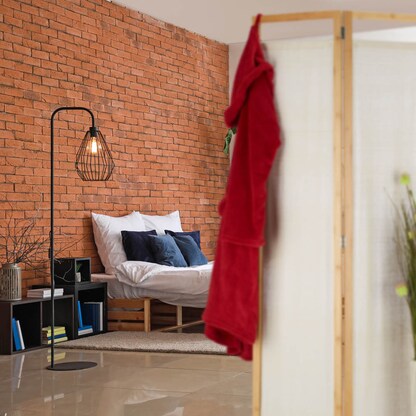 Artikelbild 3 für relaxdays Paravent, braun, weiß 120,0 x 170,0 cm, 1 St., Artikelnummer 449193