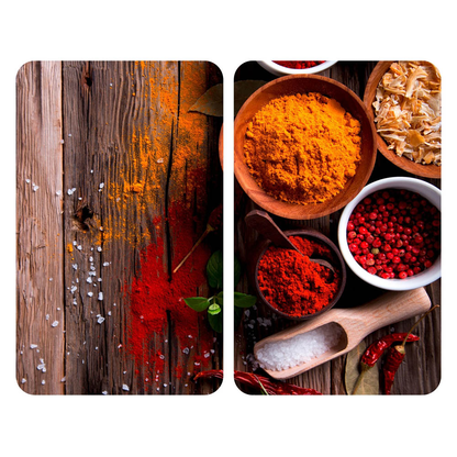 Artikelbild für WENKO Herdabdeckplatten Gewürze bunt, 2 St., Artikelnummer 532343