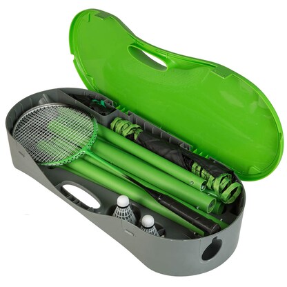 Artikelbild 6 für Idena Badminton-Set 2in1 grün, schwarz, Artikelnummer 715013