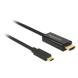Artikelbild 1 für DeLOCK USB C/HDMI Kabel 4K 30Hz 2,0 m schwarz, 1 St., Artikelnummer 894994