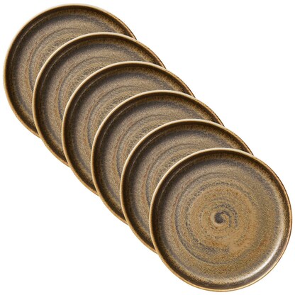 Artikelbild für HEART & SOUL Suppenteller Perfect Match Cumin hellbraun Ø 24,0 cm, 6 St., Artikelnummer 108371