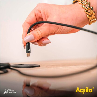 Artikelbild 2 für Aqiila® CB12 Ladekabel schwarz, Kabellänge: 2,0 m, 240 Watt, Artikelnummer 511369