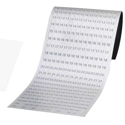 Artikelbild für FRANKEN JK1203 Magnetbänder weiß 19,1 x 69,5 cm, 12 Streifen, Artikelnummer 341913