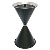 Artikelbild 1 für SZ Metall 29715 Standaschenbecher schwarz, 1 St., Artikelnummer 166967