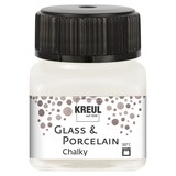 Artikelbild 1 für KREUL Chalky Porzellanfarben weiß 20,0 ml, Artikelnummer 513982
