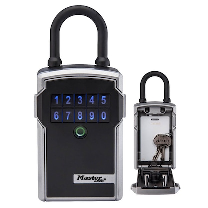 Artikelbild für Master Lock® 5440EURD Schlüsseltresor silber, Zahlenschloss, 8,3 x 5,9 x 18,3 cm, 1 St., Artikelnummer 727653