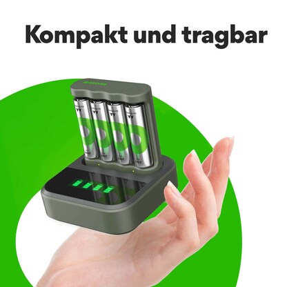 Artikelbild 5 für GP B441U 4-Port USB-Akku-Ladegerät inkl. Akkus, Artikelnummer 255418