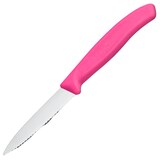 Artikelbild 1 für VICTORINOX Küchenmesser Swiss Classic silber, pink glänzend, Klinge: 8,0 cm, 1 St., Artikelnummer 322497
