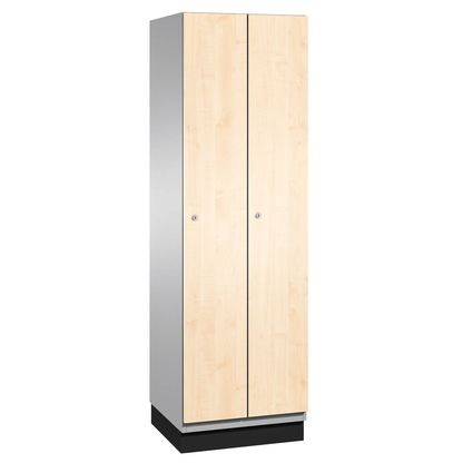 Artikelbild 2 für CP Spind Cambio lichtgrau, birke 45100-20 S10120, 2 Schließfächer 60,0 x 52,5 x 198,0 cm, Artikelnummer 172580