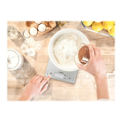 Artikelbild 4 für SOEHNLE Küchenwaage Page Comfort 300 Slim silber für max. 10,0 kg, Artikelnummer 180511