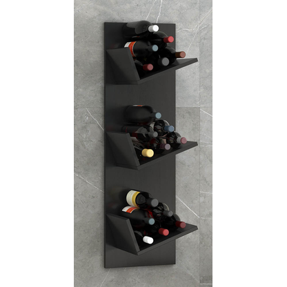 Artikelbild 3 für VCM my home Weinregal Vinosi schwarz 33,0 x 25,6 x 106,5 cm, 1 St., Artikelnummer 387557