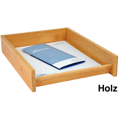 Artikelbild für WEDO Briefablage Bambus braun DIN A4, 1 St., Artikelnummer 260137