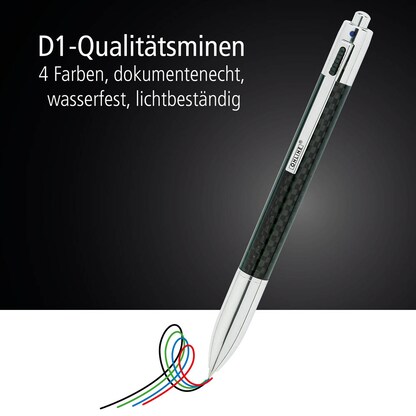 Artikelbild 5 für ONLINE® 4-Farben-Kugelschreiber-Set 70011 schwarz, Artikelnummer 283947