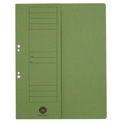 Artikelbild 4 für Ösenhefter Karton grün DIN A4, halber Deckel, 1 St., Artikelnummer 136729