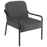 Artikelbild 1 für medso powered by PAPERFLOW Sessel MEDSO M Rund anthrazit schwarz Stoff 58,0 x 74,3 x 73,6 cm, 1 St., Artikelnummer 522353