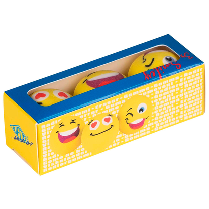 Artikelbild 2 für WEDO Radiergummi Smilie gelb, 3 St., Artikelnummer 404156
