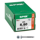 Artikelbild 1 für SPAX® Universalschrauben T20 Senkkopf WIROX 0191010500905 5 mm x 90 mm, 200 St., Artikelnummer 395998
