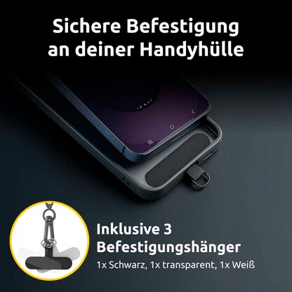 Artikelbild 10 für Intenso Charging Lanyard Handykette Ladekabel schwarz, Kabellänge: 1,65 m, 60 Watt, Artikelnummer 781557