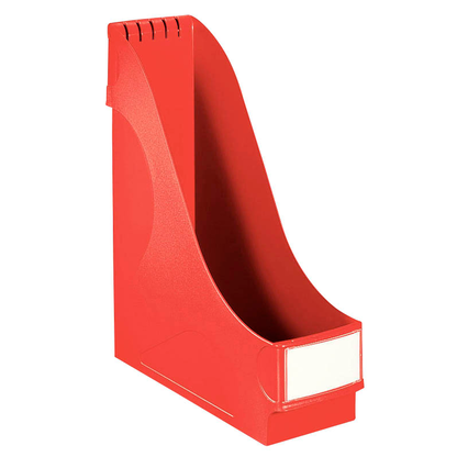 Artikelbild 2 für LEITZ Stehsammler Kunststoff 24250025 rot Kunststoff, DIN A4, 1 St., Artikelnummer 664219