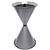 Artikelbild 1 für SZ Metall 29713 Standaschenbecher silbermetallic, 1 St., Artikelnummer 167007