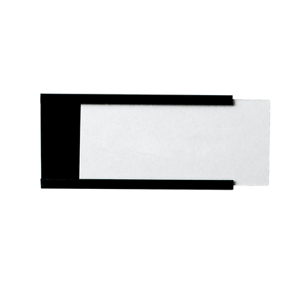 Artikelbild für Legamaster Etikettenhalter magnetisch schwarz 9,0 x 3,0 cm, 24 St., Artikelnummer 580377
