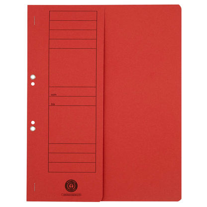 Artikelbild 4 für Ösenhefter Karton rot DIN A4, halber Deckel, 1 St., Artikelnummer 136731