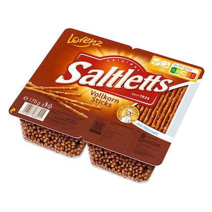 Artikelbild für Saltletts Vollkorn Salzstangen 175,0 g, 2 St., Artikelnummer 457775