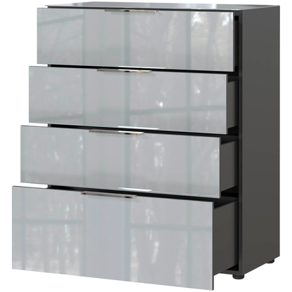 Artikelbild 7 für GERMANIA Kommode Oakland, 3695-587 grafit, silber 83,0 x 42,0 x 102,0 cm, 1 St., Artikelnummer 649029