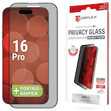 Artikelbild 1 für DISPLEX® Privacy Glass Display-Blickschutzglas für Apple iPhone 16 Pro, Artikelnummer 700449