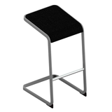 Artikelbild 1 für Quadrifoglio Hocker C-STOOL OCSTOA01/2M6O schwarz, 1 St., Artikelnummer 670137