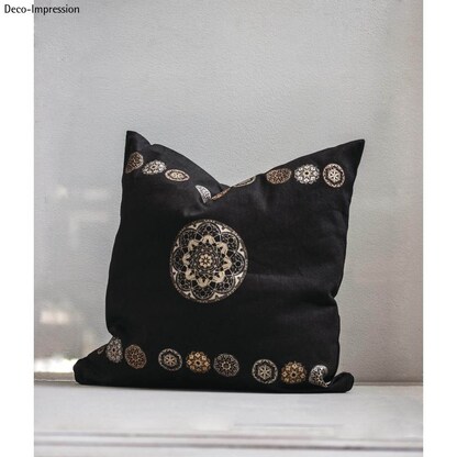 Artikelbild 2 für Rayher Siebdruckschablone 4 Mandalas grau, Artikelnummer 122521