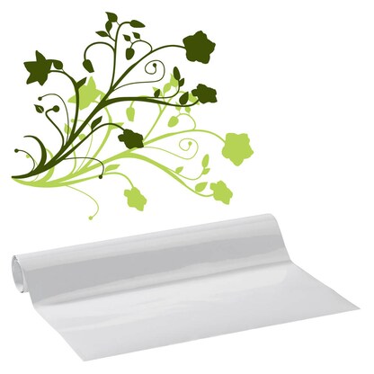 Artikelbild für plottiX Vinylfolie permanent weiß 31,5 cm x 1,0 m, 1 Rolle, Artikelnummer 266904