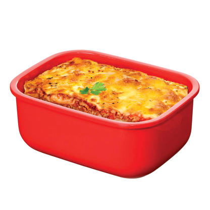 Artikelbild 3 für sistema® Mikrowellendose rot 525,0 ml, 1 St., Artikelnummer 593253