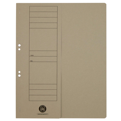 Artikelbild 4 für Ösenhefter Karton grau DIN A4, halber Deckel, 1 St., Artikelnummer 136717