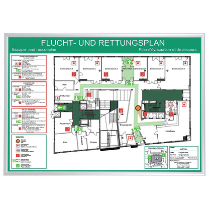 Artikelbild 6 für FRANKEN Klapprahmen Security silber 87,2 x 122,0 cm, 1 St., Artikelnummer 533796
